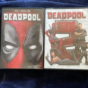 Deadpool 1+2 DVDs